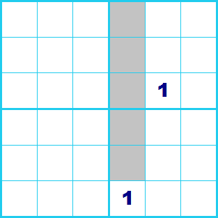 ナンプレ 解き方 Finned X-wing