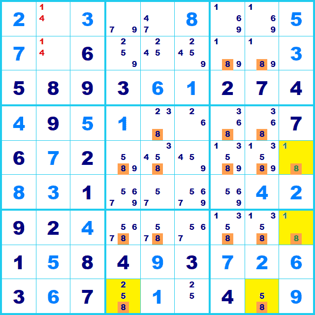 ナンプレ 解き方 2ストリングカイト