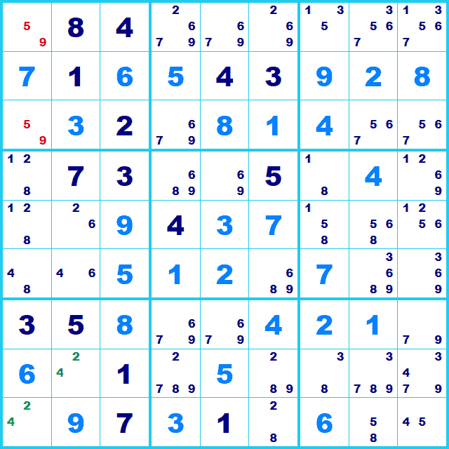 ナンプレ 解き方 Y-wing